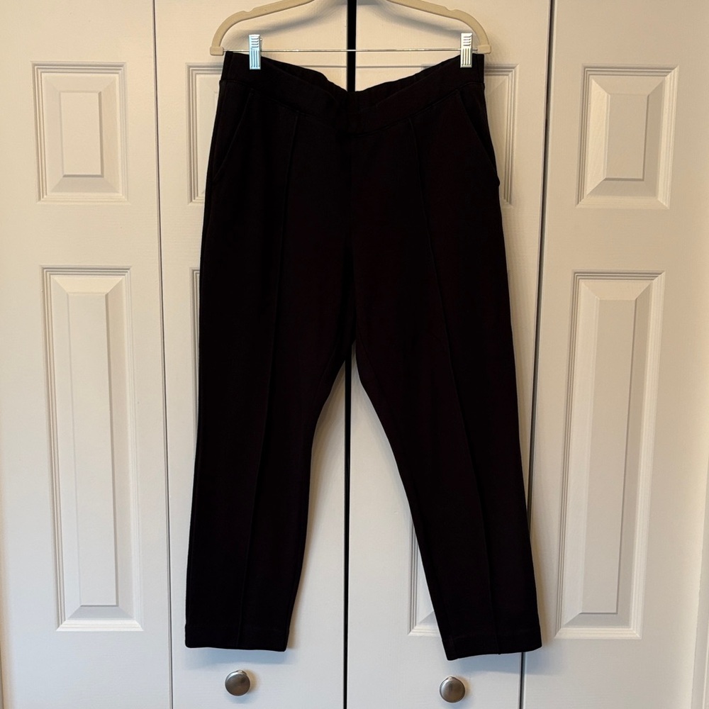 J. Crew Factory Women’s Black Pintuck Sweatpants Size L